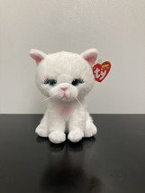 Amelia 2025 Ty Beanie Boo 6&quot; White Cat MWMT - $109.94 MXN