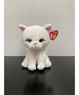 Amelia 2025 Ty Beanie Boo 6&quot; White Cat MWMT - $109.32 MXN