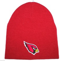 Arizona Cardinals NFL Team Apparel Cuffless Knit Winter Hat/Beanie/Toque - £12.69 GBP