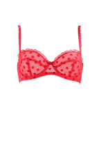 L&#39;agent By Agent Provocateur Womens Bra Lovely Polka Dot Red S - £34.89 GBP