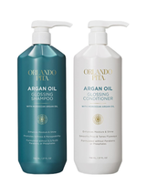 ORLANDO PITA Moroccan Argan Oil Glossing Shampoo &amp; Conditioner Set, Moisturizing - £41.66 GBP