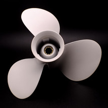 Aluminum Propeller 664-45949  9 7/8x13-F For 25HP 30HP Yamaha Outboard Engine - £55.04 GBP