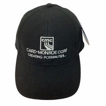 Card Monroe Creating Possibilities Tufting Technology Black Baseball Cap  - $18.80