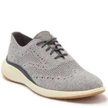 COLE HAAN Grand Troy Knit Oxford Shoe, Men’s Dress Sneaker, Size 11.5, Gray, NWT - £74.22 GBP