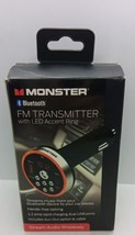 Monster Bluetooth FM Transmitter with LED Accent  Ring - £12.57 GBP