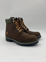 Timberland 6-Inch Premium Brown Nubuck/Green TB0A2CX8931 Men’s Size 10.5 - £154.50 GBP