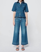 Jonathan Simkhai jude wide leg jeans in Denim - $190.00