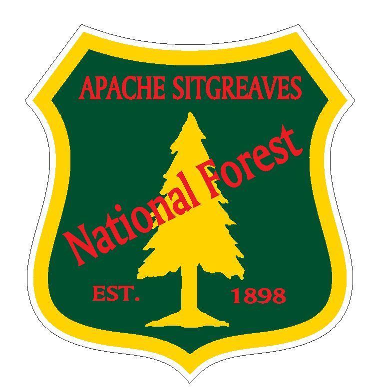 Primary image for Apache Sitgreaves National Forest Sticker R3197  YOU CHOOSE SIZE