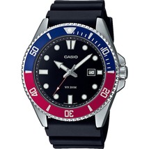 Men&#39;s Watch Casio MDV-107-1A3VEF Black (Ø 44 mm) (S7238910) - £133.55 GBP