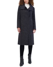 Andrew Marc New York Women Charcoal Gray Wool Blend Zip Front Geller Coa... - $219.99