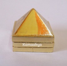 Meru Pyramid 3D 1&quot; X 1&quot; X 1&quot; Ashtadhatu 3 Plate 91 Piramids Yantra Vastu Yantra - £7.54 GBP