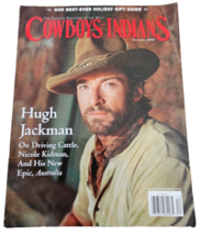 Cowboys &amp; Indians Magazine Hugh Jackman December 2008 Excellent Condition! - £4.79 GBP