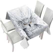 Royal Owl Drawing Tablecloth - $51.96 CAD+