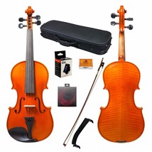 Paititi 4/4 Full Size Intermediate Level Plus Violin with Case, Bow and ... - £135.57 GBP