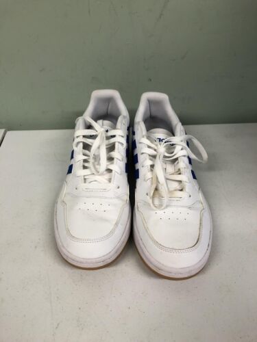adidas Men&#39;s Hoops 3.0 Low Top Basketball Sneakers GY5435 Blue/White  Si... - $25.81