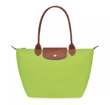 Longchamp Le Pliage Small Recycled Canvas Tote Shoulder Bag ~NIP~ Green - £109.07 GBP