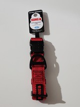 KONG Ultra Durable Our Strongest Dog Collar Red- Small 10-14&quot; - £8.97 GBP