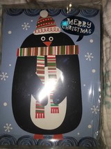 penguin &amp; Polar Beat 24 ct christmas cards foil kmart - £11.95 GBP