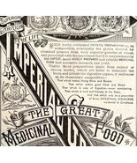 Imperial Granum 1885 Advertisement Victorian Quack Medicine Food DWKK9 - $24.99