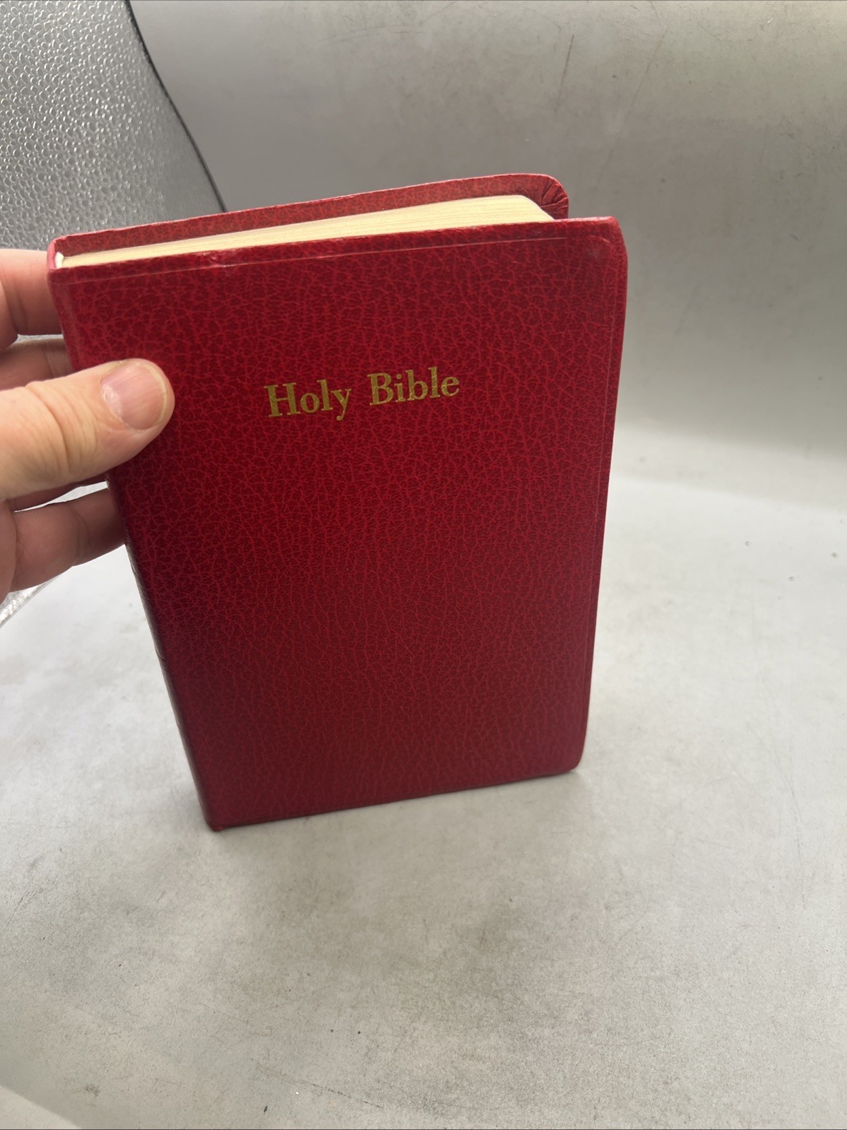 Red Concordance Holy Bible Revised Standard Edition World Publishing 1971 - $13.85