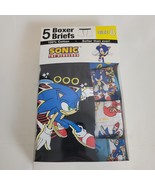 Boys Sonic The Hedgehog Pack Of 5 Boxer Briefs Size 8 New In Box - $293.00 MXN