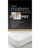 Waterproof  Fitted Mattress Protector Cover Hypoallergenic Soft Deep - $20.36 CAD+