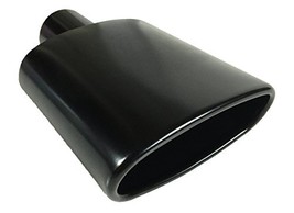 Exhaust Tip Oval 2.250 In Inlet 6.0 X 2.25 In Outlet 9.00 In Long Rolled... - £34.27 GBP