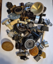 ANTIQUE RADIO TV Knob Dial LOT / Tuning Knob / Crystal Tube Ham Radio Di... - $22.38