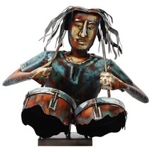 Empire Art Direct PMOS-20105-2028 The Drummer Primo Mixed Media Sculpture - $593.30