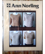 Ann Norling The Perfect Tee, Pattern #67, Knitting, Leaflet - $119.59 MXN