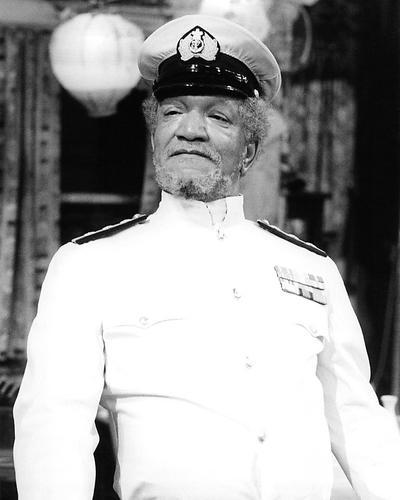 Primary image for Redd Foxx Sanford in Sun in Navy Uniform 8x10 HD Aluminum Wall Art