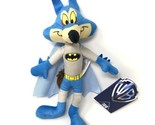 Looney Tunes Superhero Batman Wile E. Coyote Plush Toy 7” New - $18.95