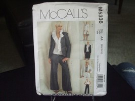 McCall&#39;s M5336 Lined Jacket, Top, Skirt &amp; Pants Pattern - Size 6/8/10/12 - £10.91 GBP