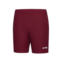 YONEX 24S/S Men&#39;s Badminton Woven Shorts Sports Pants Wine NWT 241PH003M - €42,39 EUR