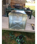 SUPPLY AIR DUCT PLENUM 22 X 18 X 24 LONG GALVANIZED STEEL 26 GAUGE - $135.22