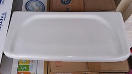 7EE74 TOILET TANK LID, VITROMAX, WHITE, 20&quot; X 8-3/4&quot;, CASTING FLAW AT RE... - $51.31