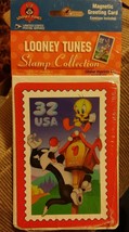 015 Vintage Looney Tunes 32 Cent Magnetic Greeting Card NIP 1997 - £5.58 GBP