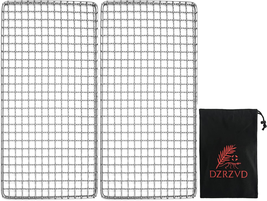 Dzrzvd-The Bushcraft Backpacker&#39;S Grill Grate - Welded Stainless Steel Mesh (Cam - £24.28 GBP