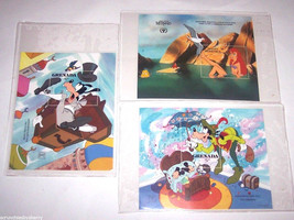 Disney Characters Hans Christian Andersen Tales Disney Postage Stamps Mermaid - £23.55 GBP
