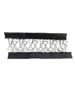 Legacy LGY 60410 Medium Binder Clips Size 1-1/4&quot; Nickel Plated Arms 12 C... - $17.80 CAD
