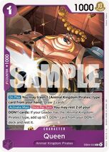 Queen [OP14 - EB04-032] One Piece Card Game Foil Trading Card Moderately... - $0.99