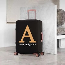 Personalized Custom Name+letter Cubierta De Equipaje  Elasticity Luggage Protect - £30.20 GBP