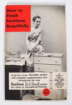 How to Finish Furniture Beautifully Step by Step Picture Story by Jos. A. Hager - £38.80 GBP