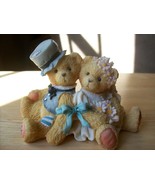 Cherished Teddies 1992 Robbie and Rachael “Love Bears All Things” Figurine.  - $18.00