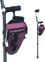 Lightweight And Waterproof Forearm Crutch Accessories Storage Pouch With - £35.37 GBP