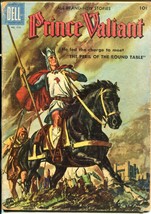 Prince Valiant-Four Color Comics #719-1955-Dell-Hal Foster-Bob Fuje-G - £26.20 GBP