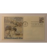 Orville and Wilbur Wright Aviation Pioneers Mail Cover 1978 - $19.75