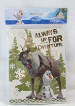 Disney Frozen Journal Hardcover 40 Pages - Olaf &amp; Sven Always up for Adv... - £3.14 GBP