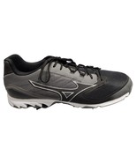 Mizuno 9-Spike Dominant 2 Baseball Cleats Mens Size 15 Black Gray Logo L... - $58.61 CAD
