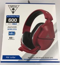 Turtle Beach Stealth 600 Gen 2 Max TBS-2368-01 Wireless Gaming Headset Red New - £59.34 GBP